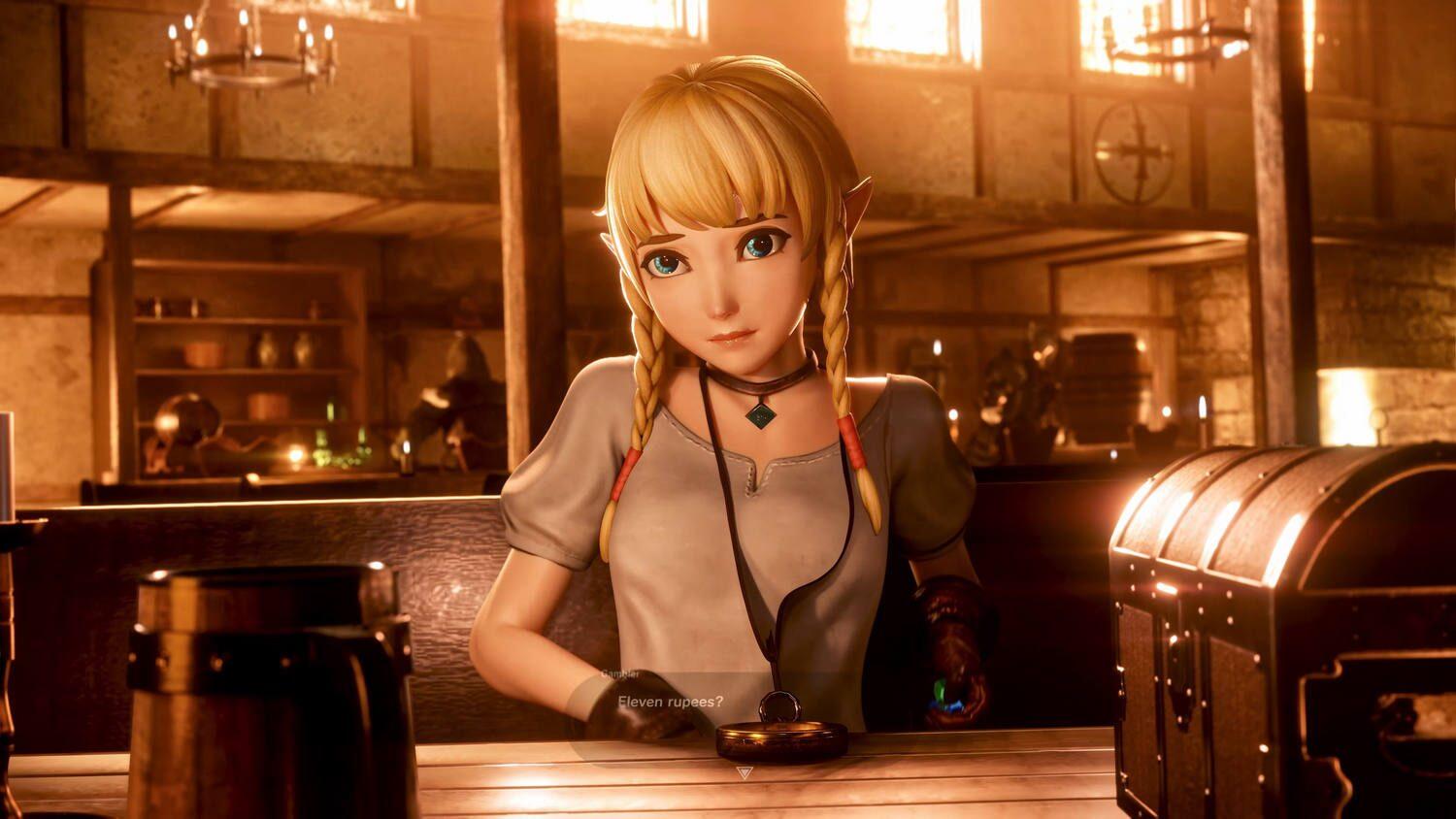 Linkle in a tavern